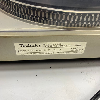 Technics sl-3300 turn table Record Player SL-3300