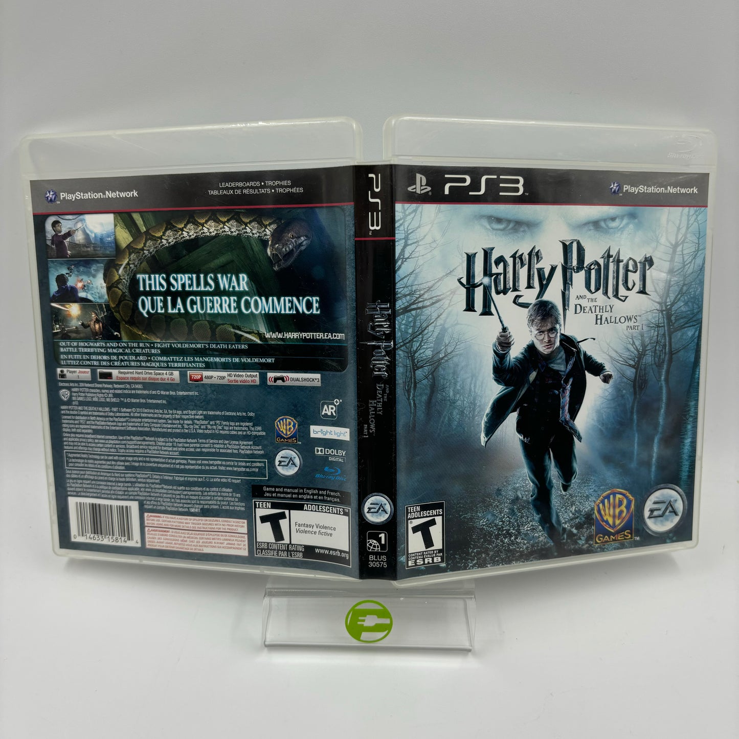 Harry Potter & the Deathly Hallows Part 1 PlayStation 3 PS3