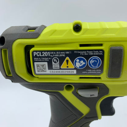 Ryobi PCL201 18V Cordless Driver Drill