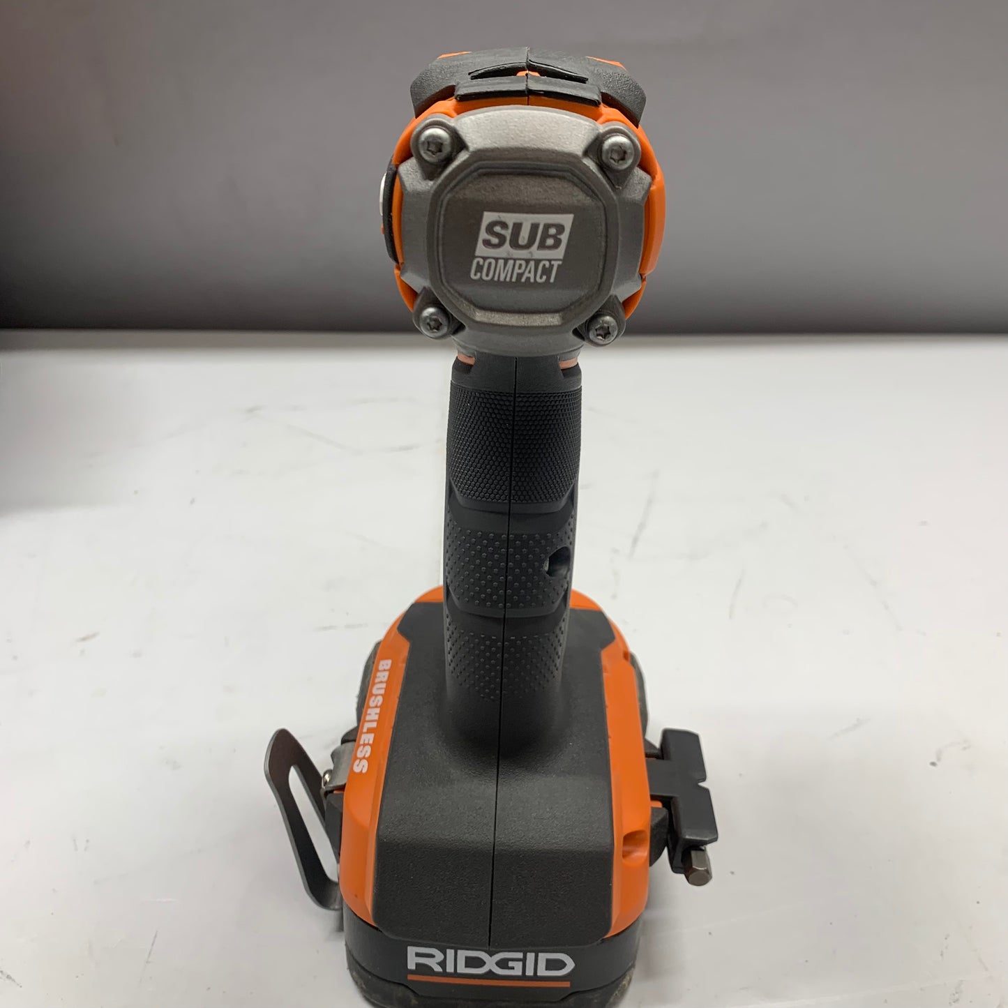 Ridgid r8723 18V 1/4 Inch Hex Cordless Impact Driver and Ridgid R8701 Sub Compact Brushless Drill