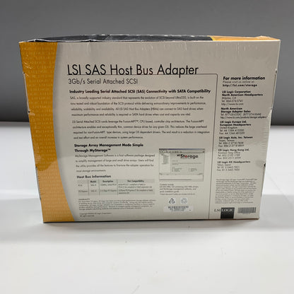 LSI Logic SAS Card LSI00138