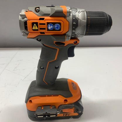 Ridgid r8723 18V 1/4 Inch Hex Cordless Impact Driver and Ridgid R8701 Sub Compact Brushless Drill