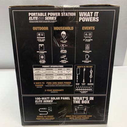 New Southwire Portable Power Station Elite 500 Series Portable Generator 53252K