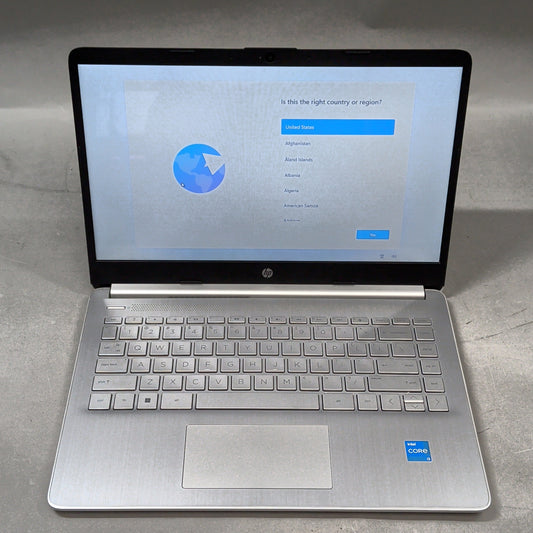 HP Laptop 14-DQ2031WM 14" i3-1115G4 3.00GHz 4GB RAM 128GB SSD