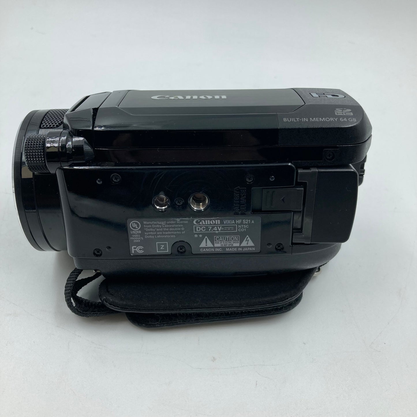 Canon Vixia Dual Flash Memory Camcorder HF-S21