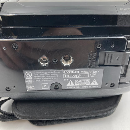 Canon Vixia Dual Flash Memory Camcorder HF-S21