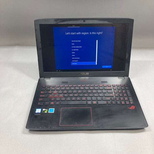 ASUS Notebook GL552V 15.6" i7-6700HQ 2.6GHz 16GB RAM 1TB HDD GeForce GTX 960M