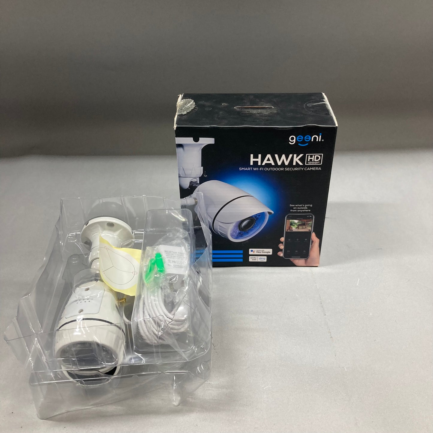 Geeni Hawk Smart WI-FI OutDoor Security Camera