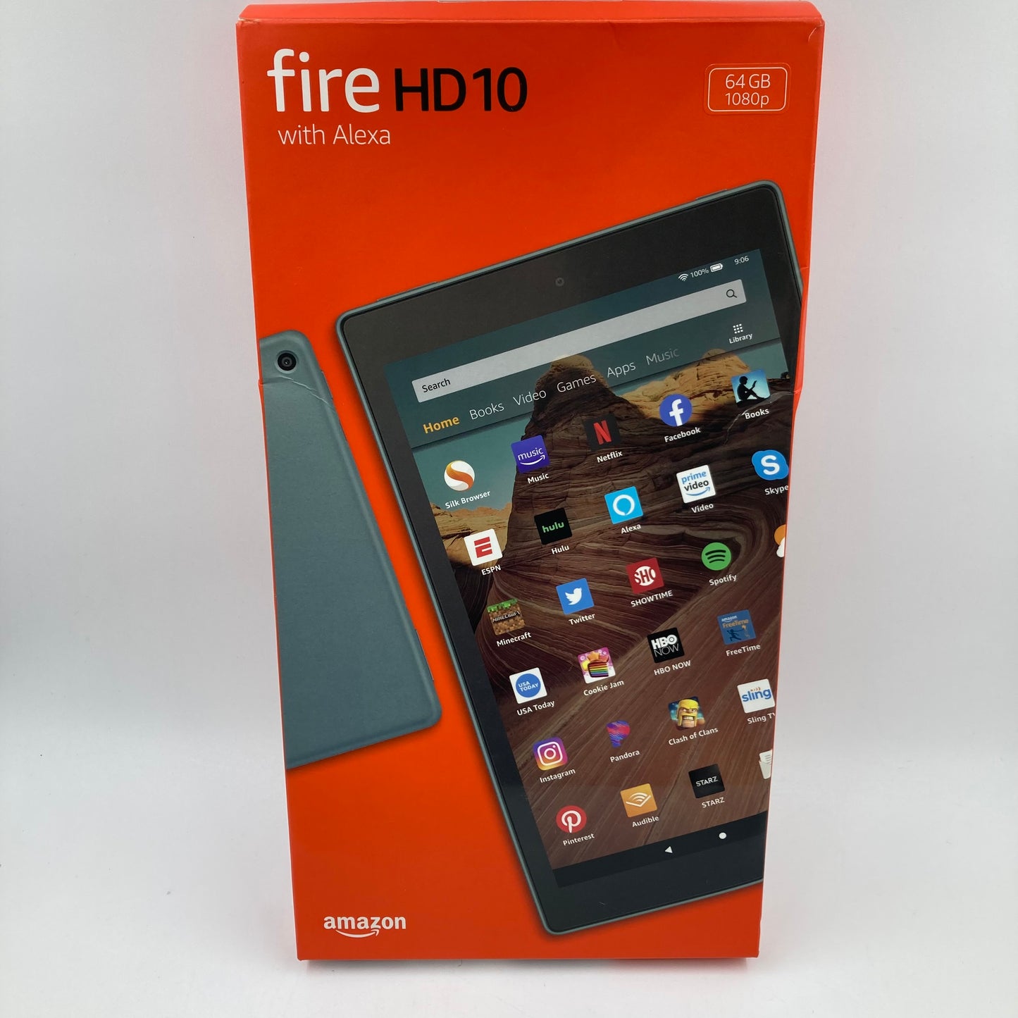 WiFi Only Amazon Kindle Fire HD 10 64GB Black