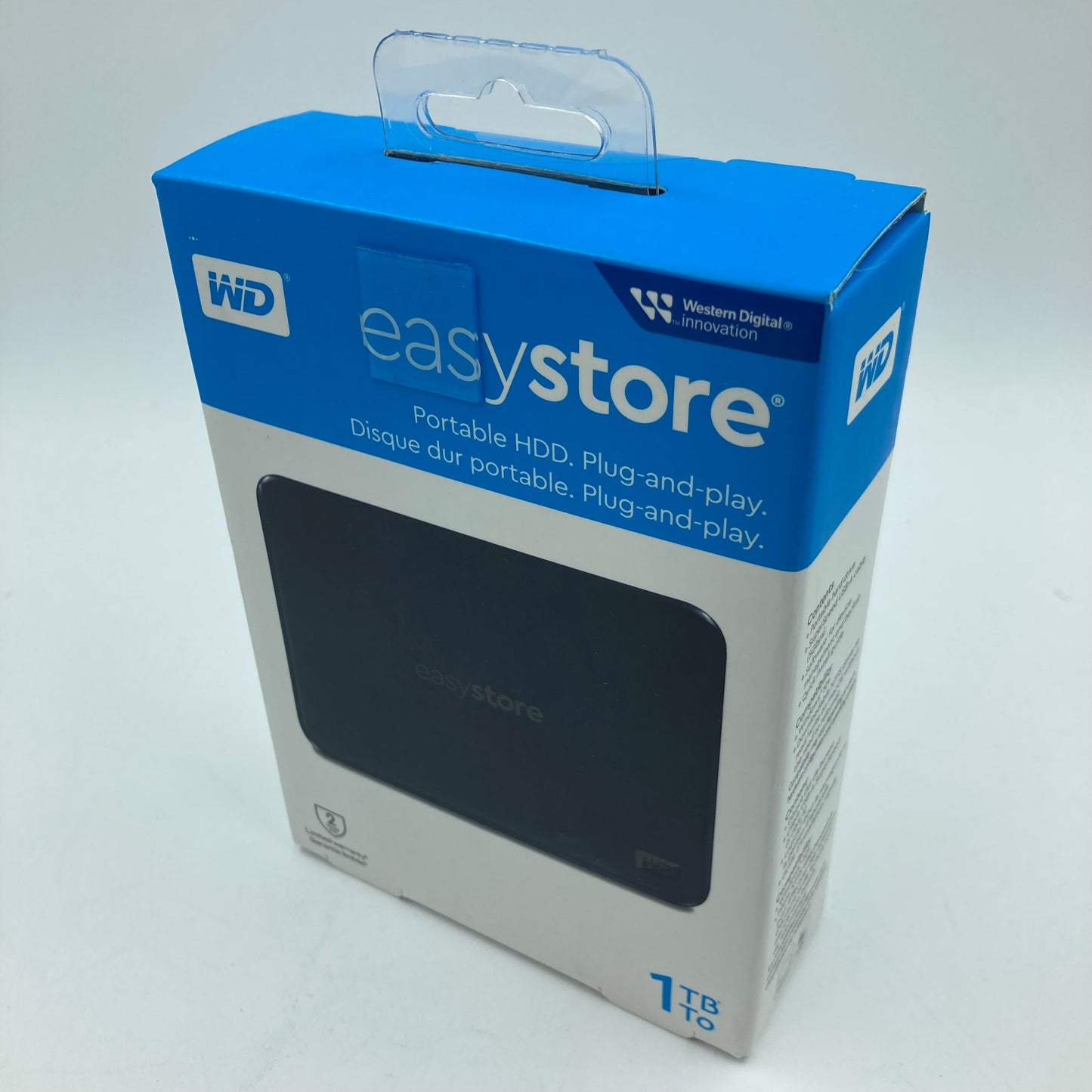 New Western Digital Easy Store 1TB Portable HDD