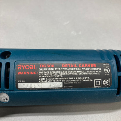 Ryobi DC500 120V Detail Carver