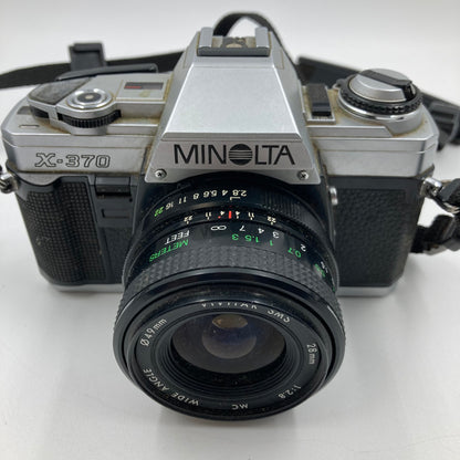 Minolta X-370 35MM Film Camera