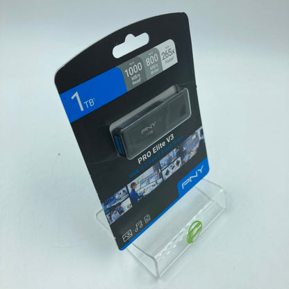 New PNY Portable PRO Elite V3 1TB External External SSD P-FD1TBPROV3-GE