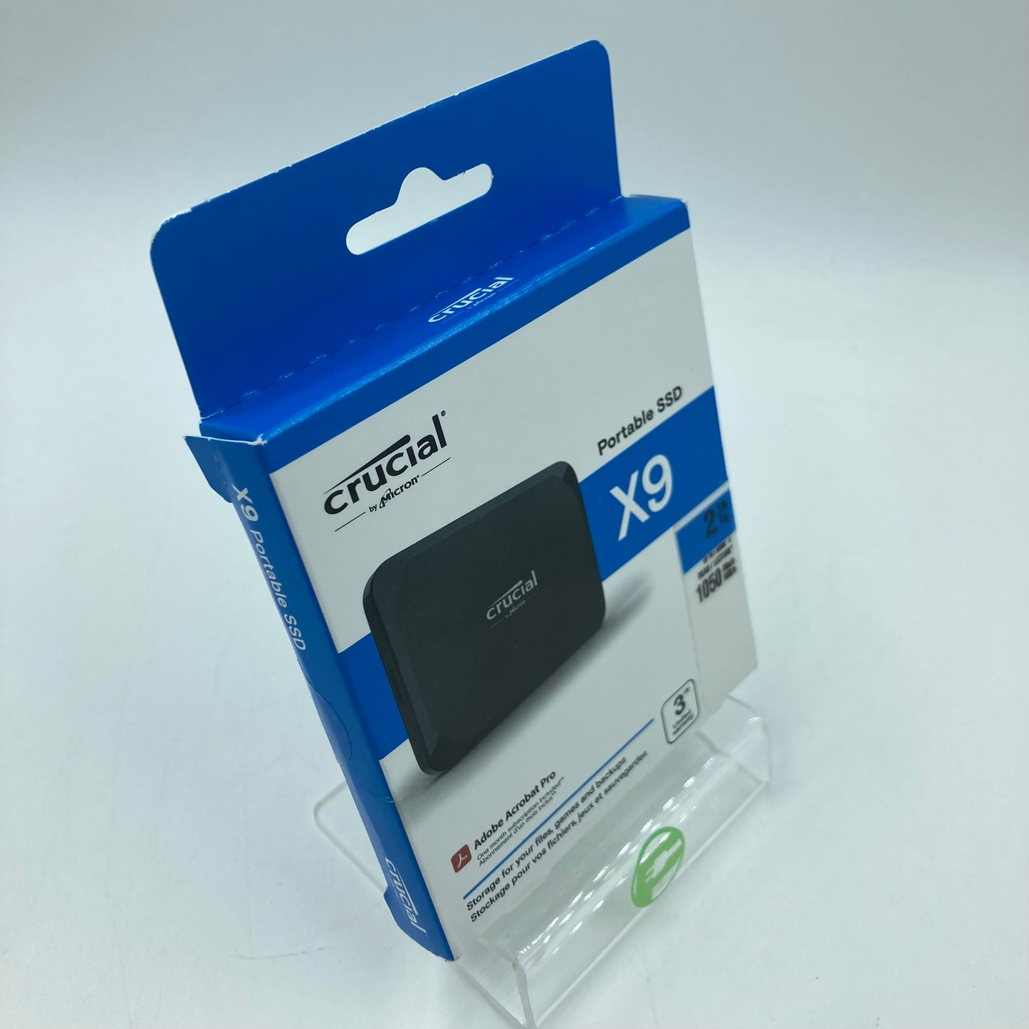New Crucial Portable Portable SSD X9 2TB External SSD CT2000X9SSD9