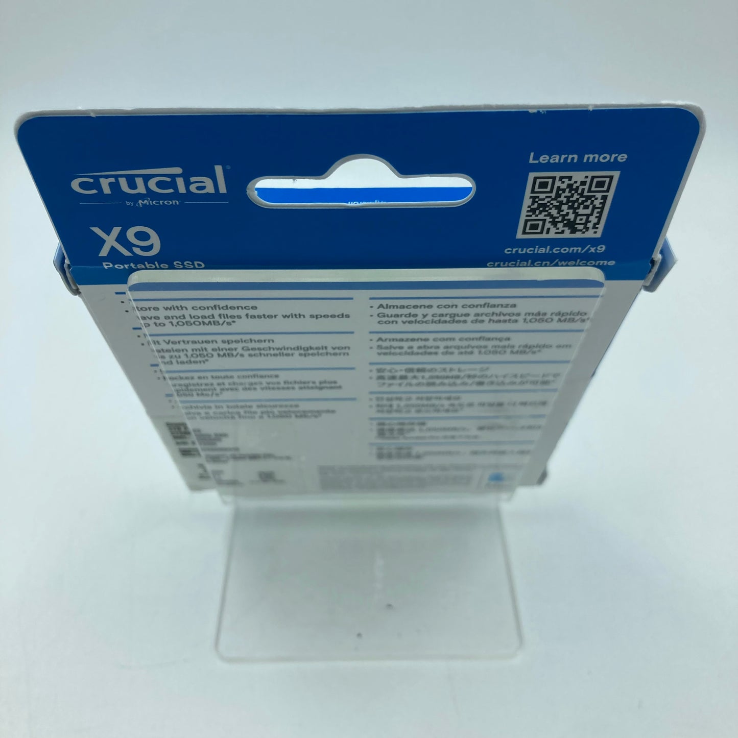 New Crucial Portable Portable SSD X9 2TB External SSD CT2000X9SSD9