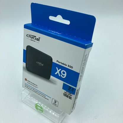 New Crucial Portable Portable SSD X9 2TB External SSD CT2000X9SSD9