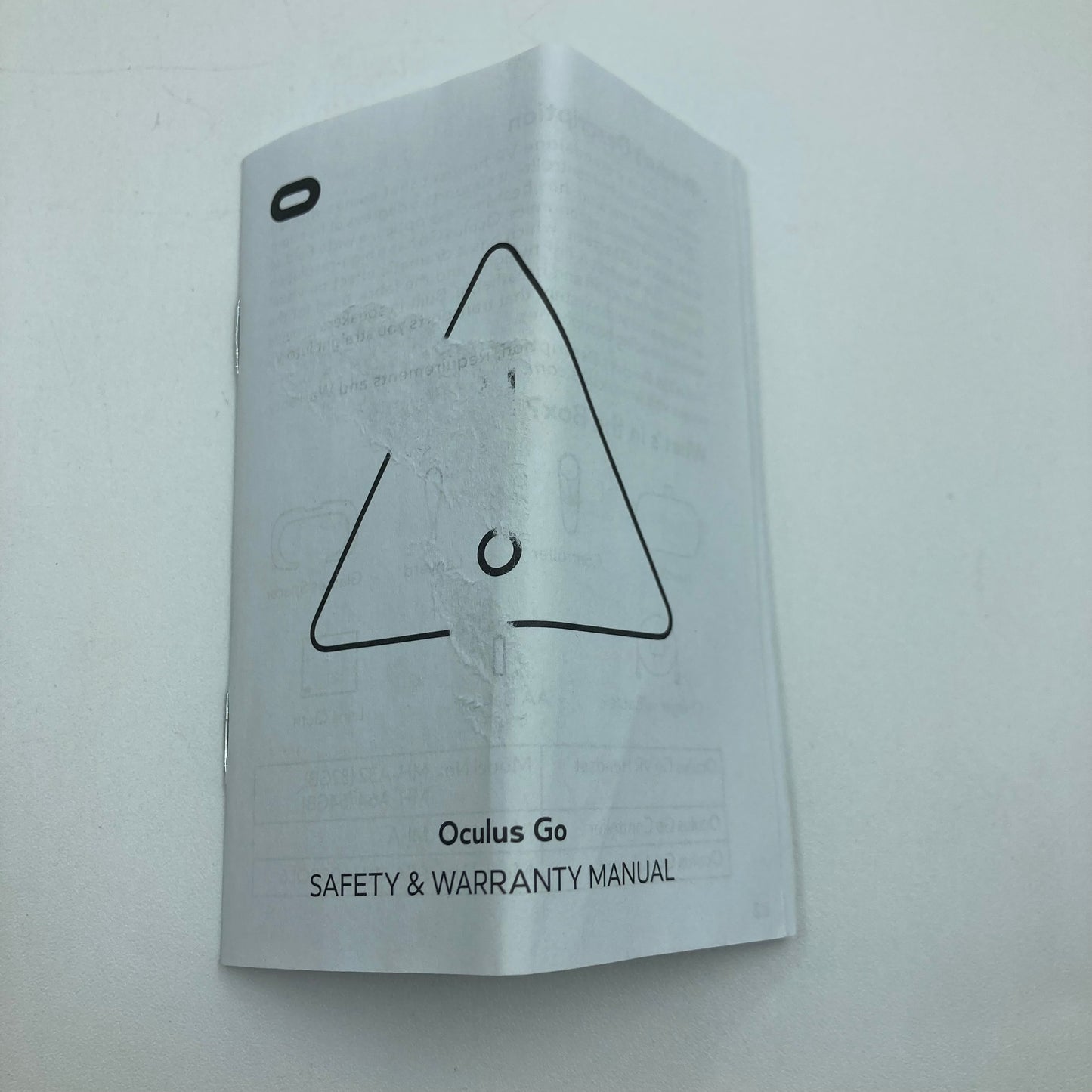 Oculus Go 32GB Virtual Reality Headset MH-A32