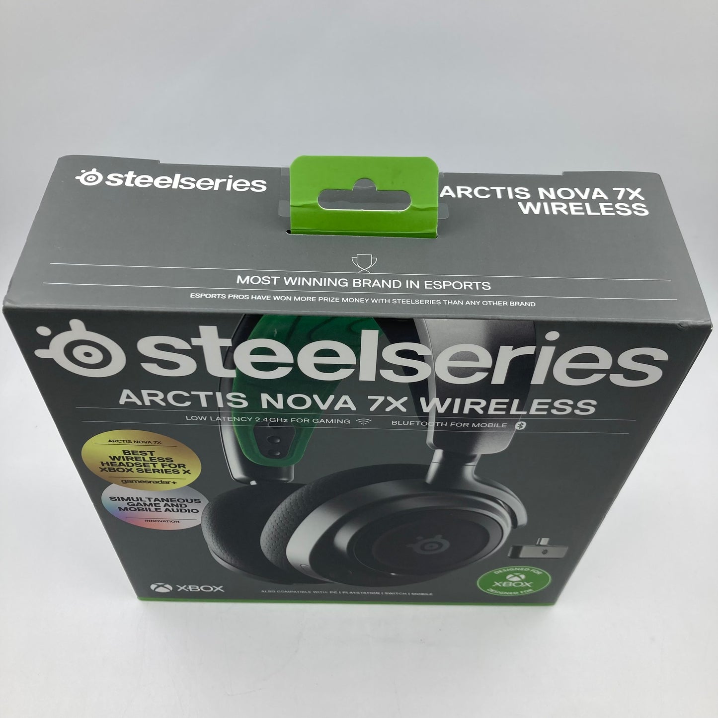 New Steelseries Nova 7X Gaming Headset Black 615656