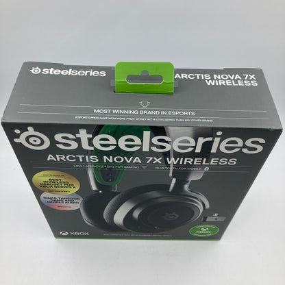New Steelseries Nova 7X Gaming Headset Black 615656