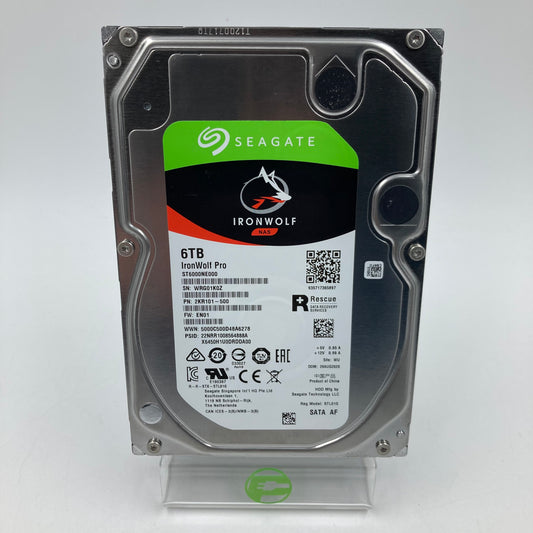 Seagate 3.5" Ironwolf Pro 6TB SATA HDD STL010