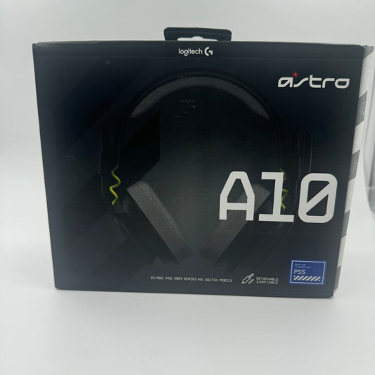 ASTRO A10 Gaming Headset Black/Gray A00160 Wired