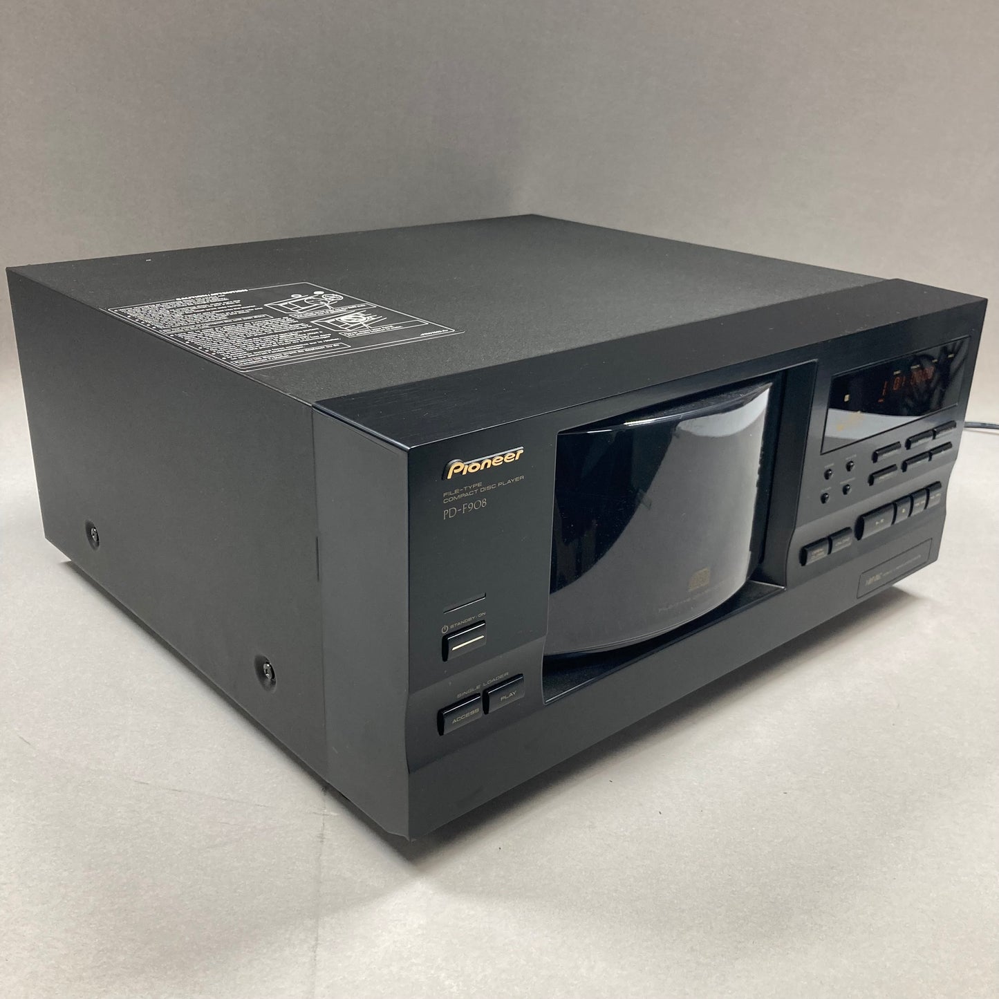 Pioneer File Type Compact Disc Player PD-F908