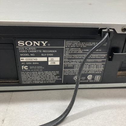 Sony Hi-Fi Stero DVD Player / Video Cassette Recorder SLV-D100