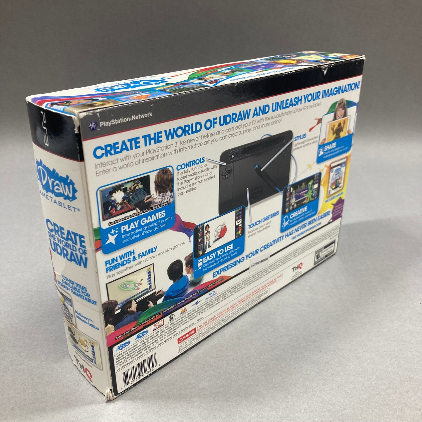 New THQ uDraw Game Tablet