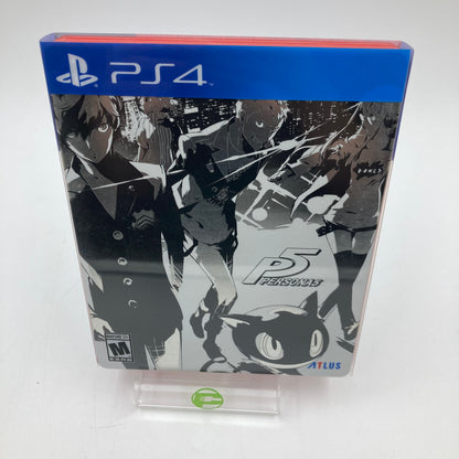 P5 Persona 5 SteelBook Edition (Sony PlayStation 4 PS4, 2016)