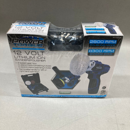 New Power Torque PTT0012 Sander/Polisher