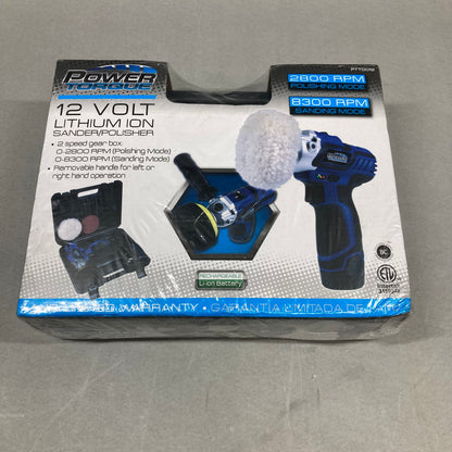 New Power Torque PTT0012 Sander/Polisher