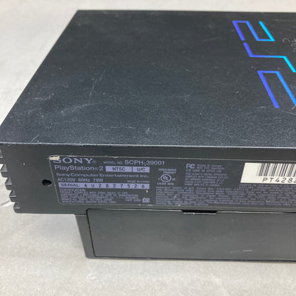 Sony PlayStation 2 PS2 Black Console Gaming System SCPH-39001