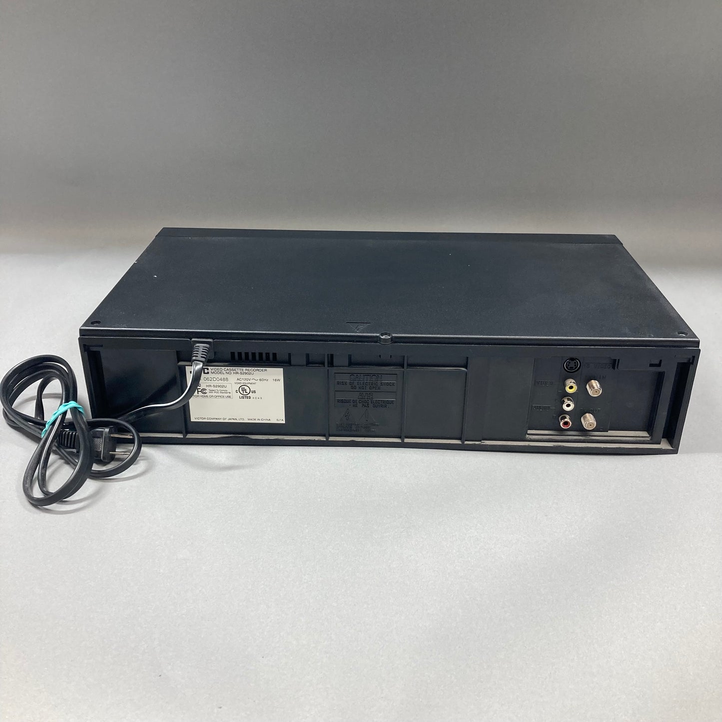 JVC HR-S2902U VHS Tape Player