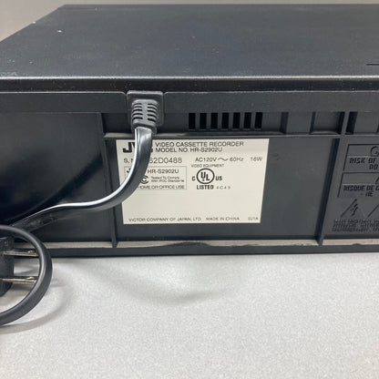 JVC HR-S2902U VHS Tape Player