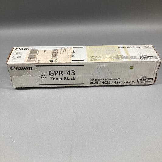 New Canon GPR-43 Black Toner Cartridge