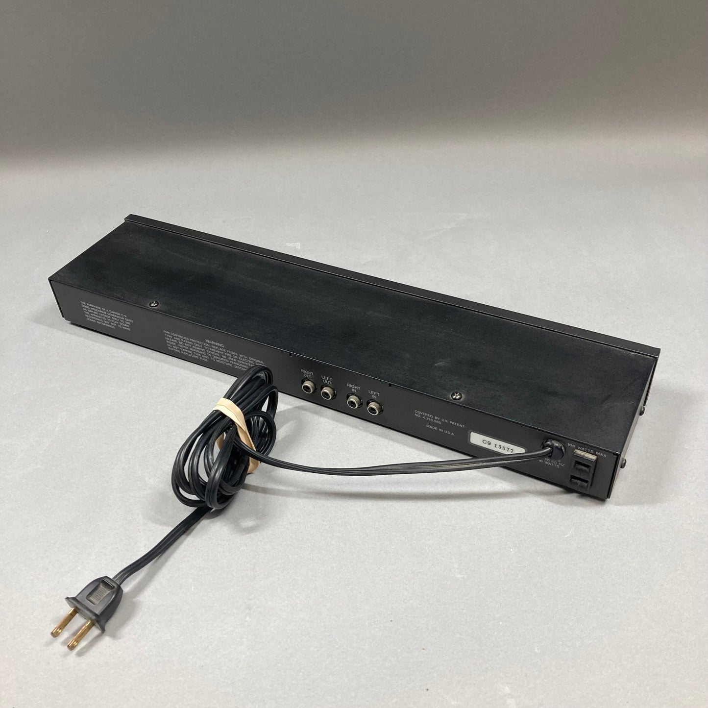 Carver C-9 Sonic Holographic Generator