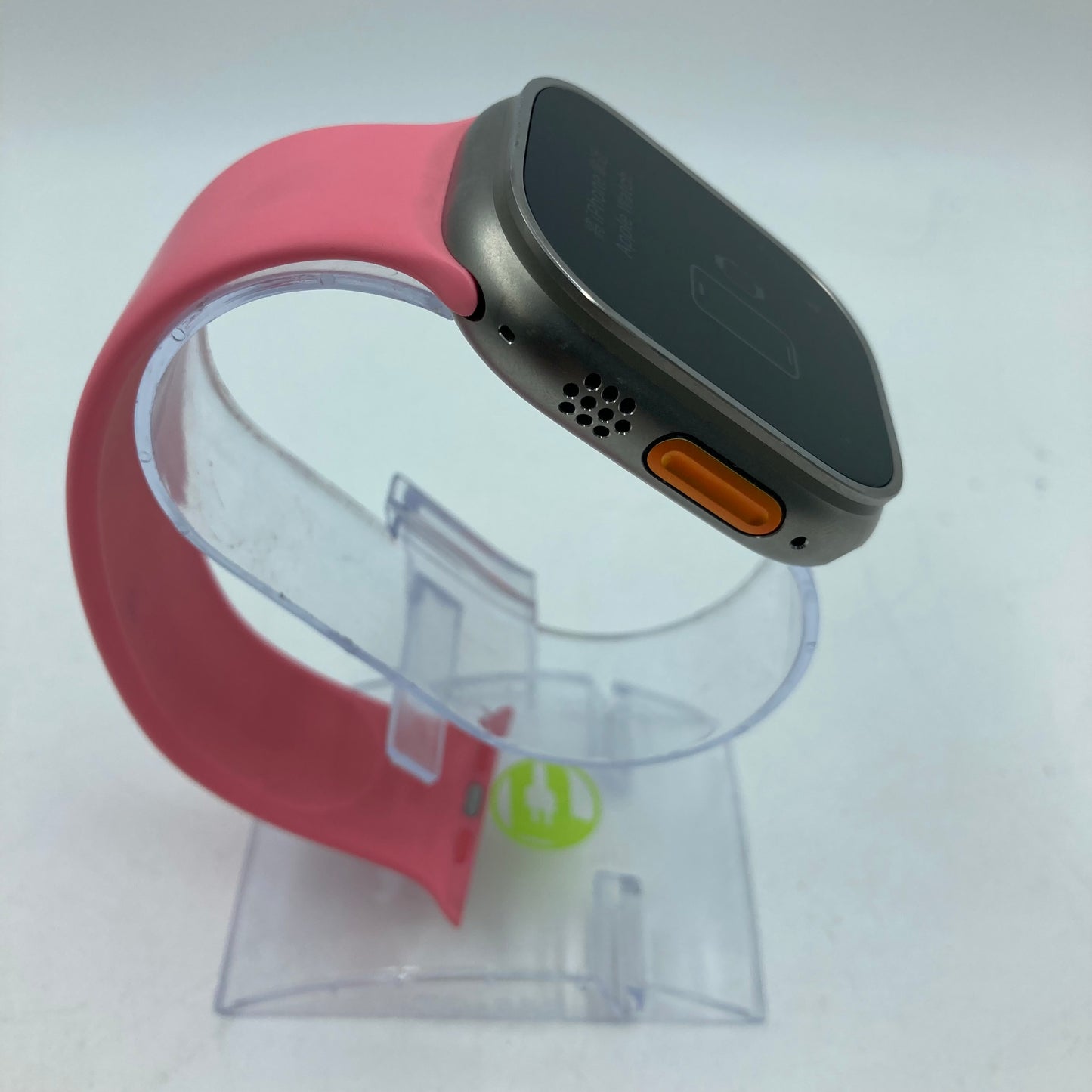 Unlocked Apple Watch Ultra 2 49MM BLUE Titanium Pink Sport Band  MX4D3LW