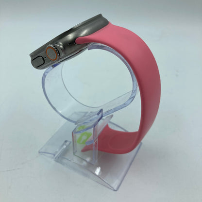 Unlocked Apple Watch Ultra 2 49MM BLUE Titanium Pink Sport Band  MX4D3LW