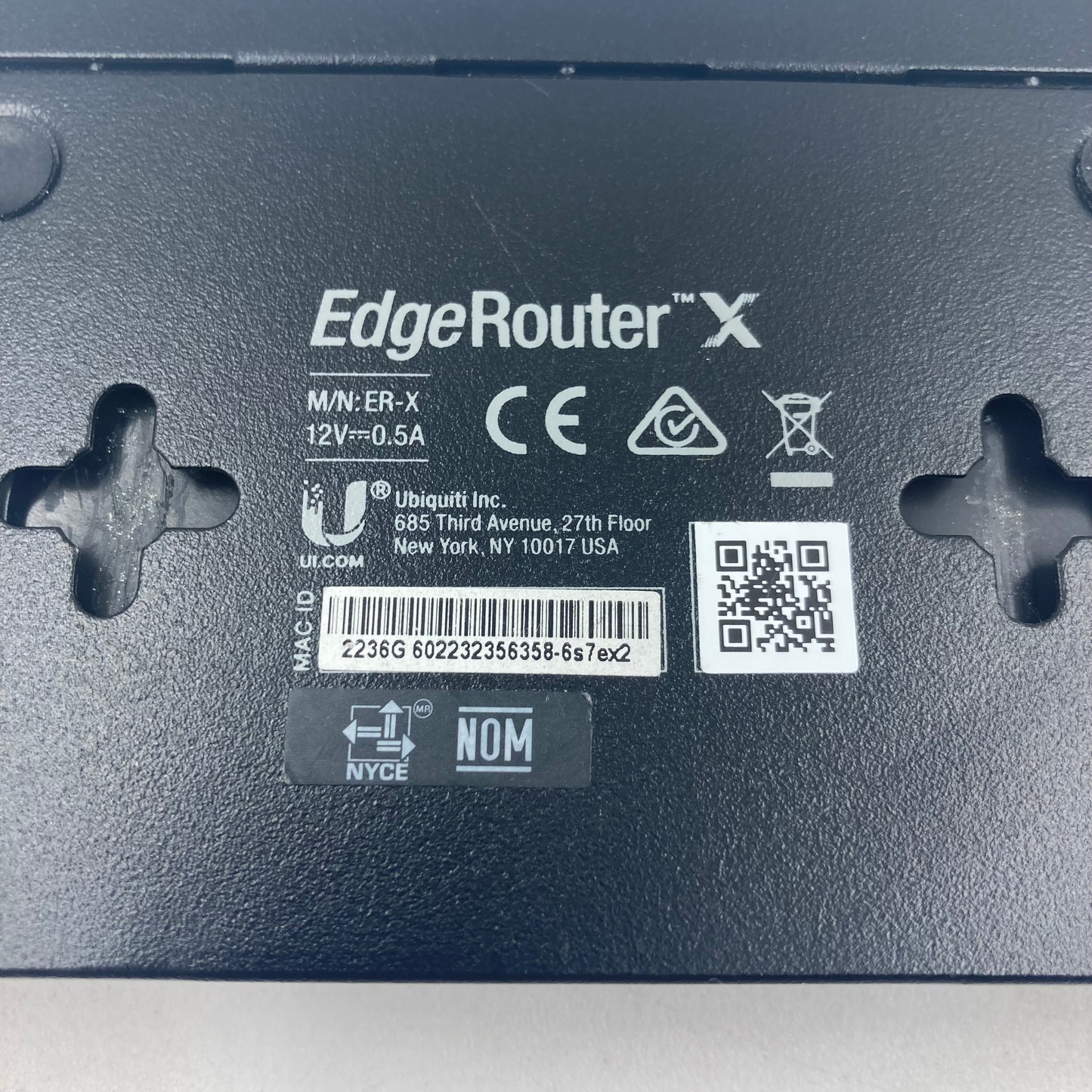 Ubiquiti EdgeRouterX Router