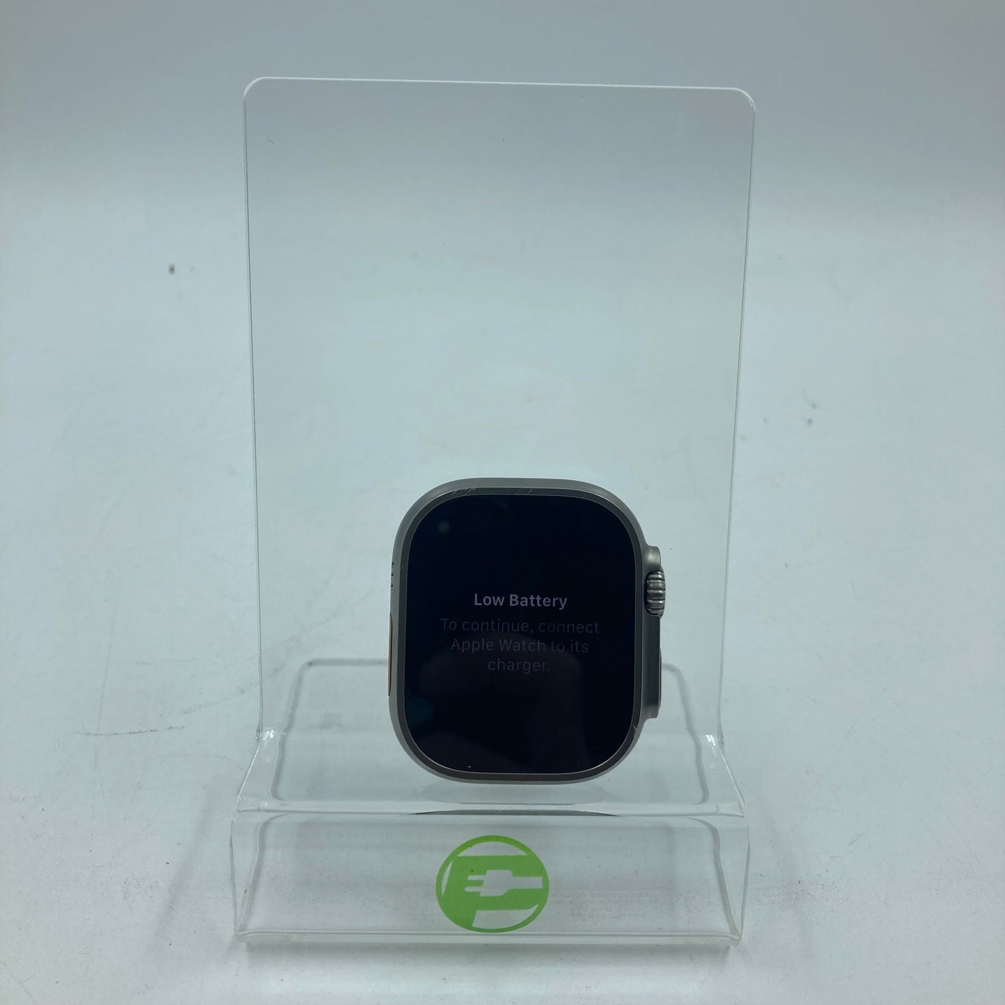 Unlocked Apple Watch Ultra 2 49MM Natural Titanium Olive Alpine Loop MREW3LL/A