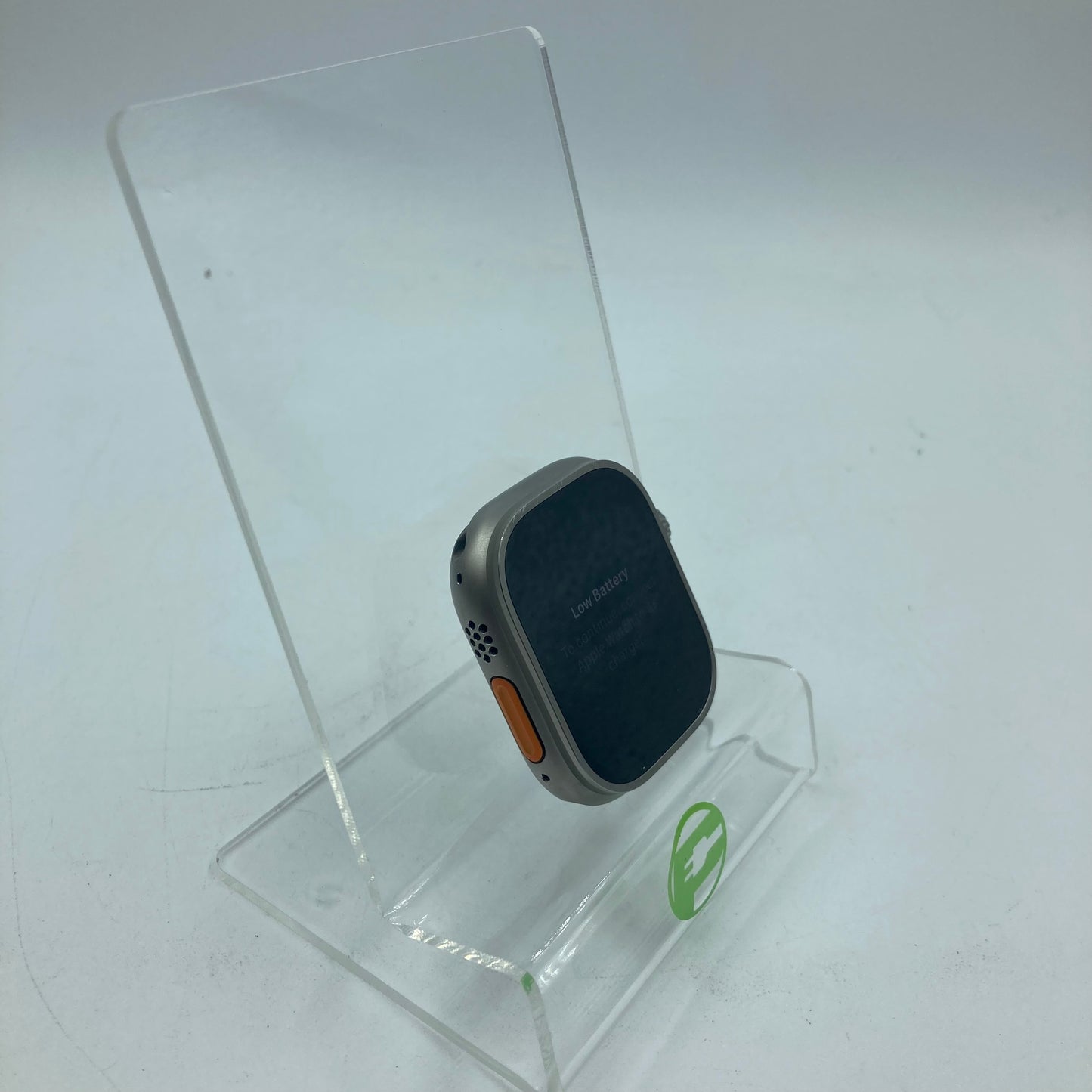 Unlocked Apple Watch Ultra 2 49MM Natural Titanium Olive Alpine Loop MREW3LL/A