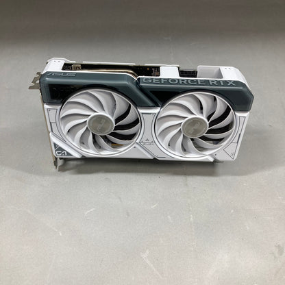 ASUS GeForce RTX 4060 8GB GDDR6 Graphics Card DUAL-RTX4060-08G-WHITE