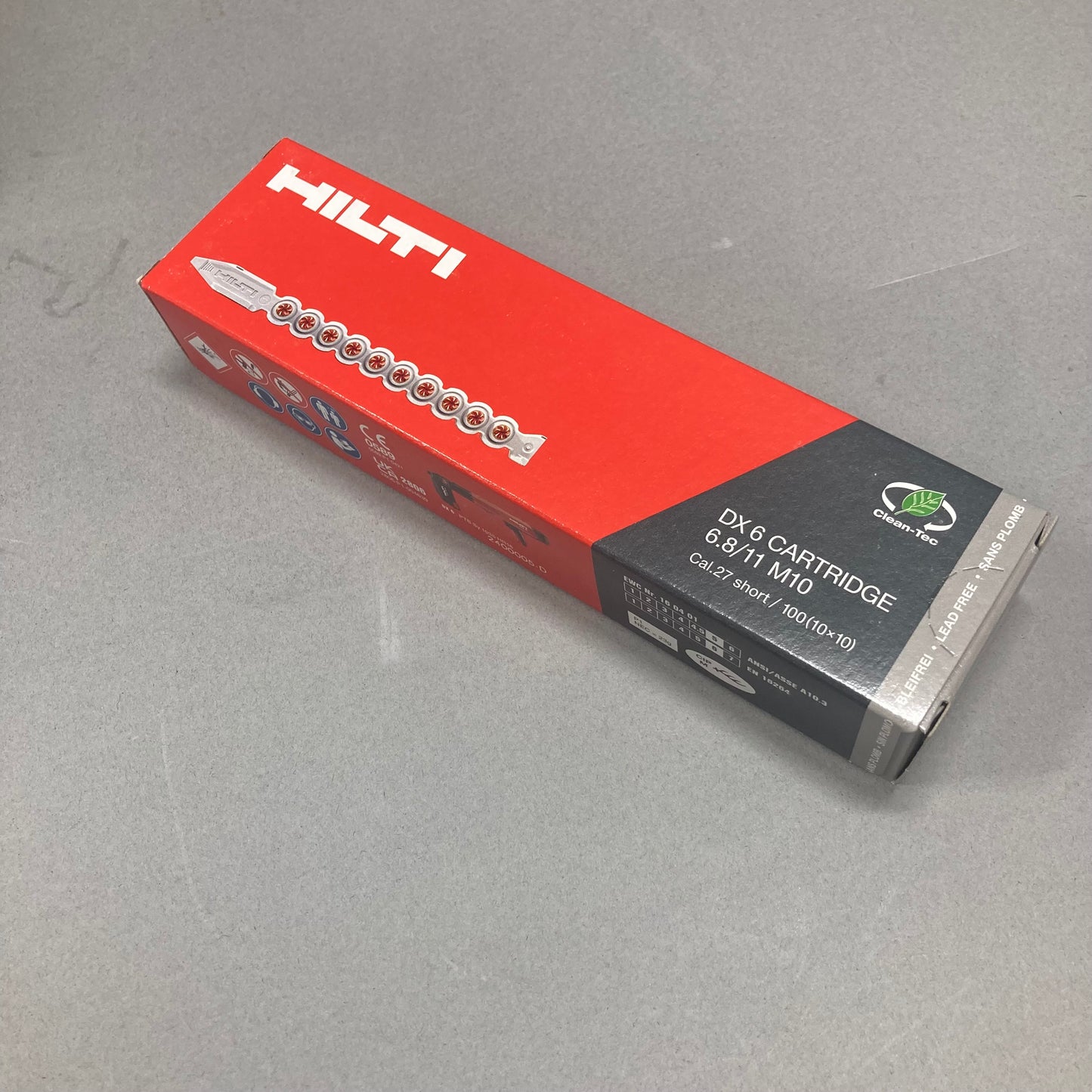 New Hilti 6.8/11 M10 DX Cartridge M10