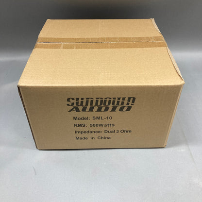 New Sundown Audio 500W Dual 2 Ohm Speaker SML-10