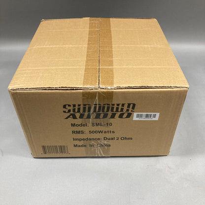 New Sundown Audio 500W Dual 2 Ohm Speaker SML-10