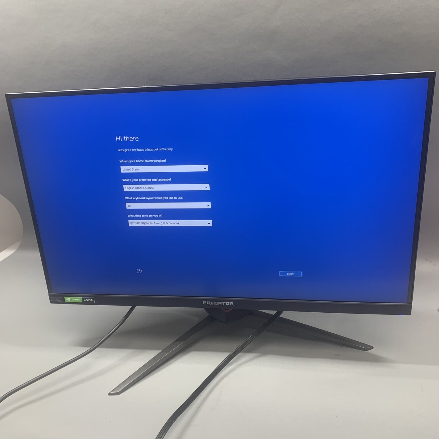 Acer 27" XB273 LCD IPS 60Hz Gaming Monitor