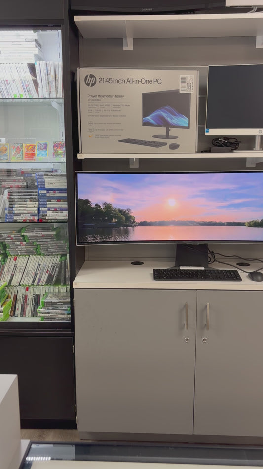 Samsung 49" S49CG954SN Dual QHD QD-OLED 240Hz Curved Ultrawide Gaming Monitor