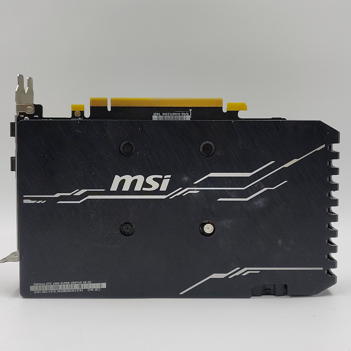 MSI GeForce GTX 1660 Super 6GB GDDR6 Graphics Card 602-V375-342SB2003013741