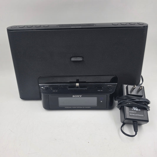 Sony ICF-CS15iPN Dream Machine iPod iPhone Dock Alarm Clock Radio w/ Remote