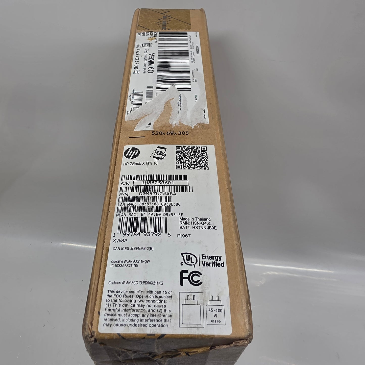 New HP ZBook D0MR7UC 16" Intel Ultra 7 265H 5.3GHz 64GB RAM 1TB SSD